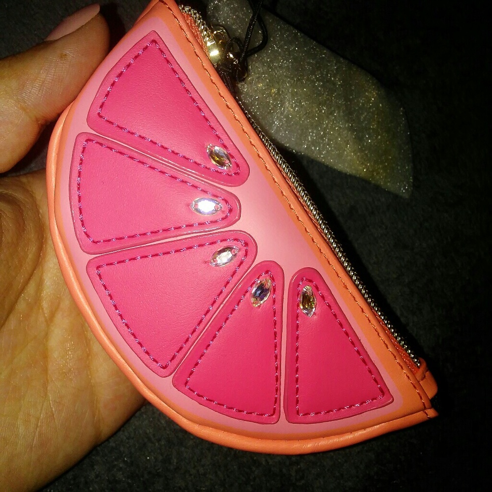 Victoria's Secret Orange Coin Purse